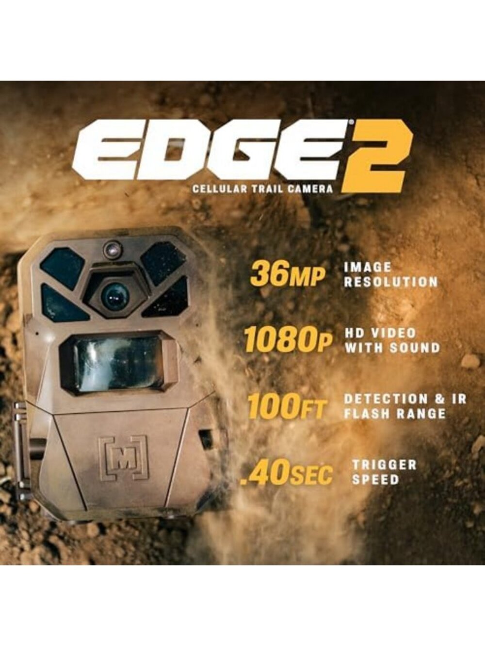 High-Resolution Cellular Trail Camera with Night Vision & Motion Detection - Picture 3 of 6
